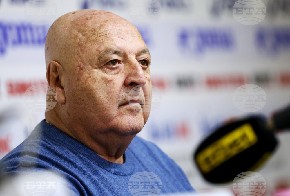 Венцeслав Стефанов - пресконференция - ПФК  „Славия“