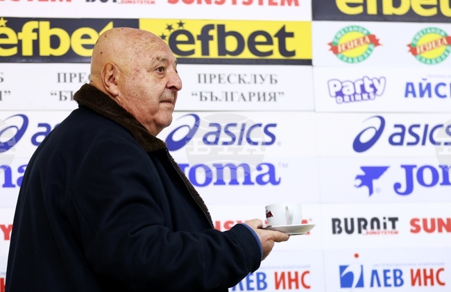 Венцислав Стефанов - пресконференция - ПФК „Славия“