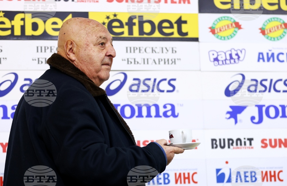 Венцeслав Стефанов - пресконференция - ПФК  „Славия“