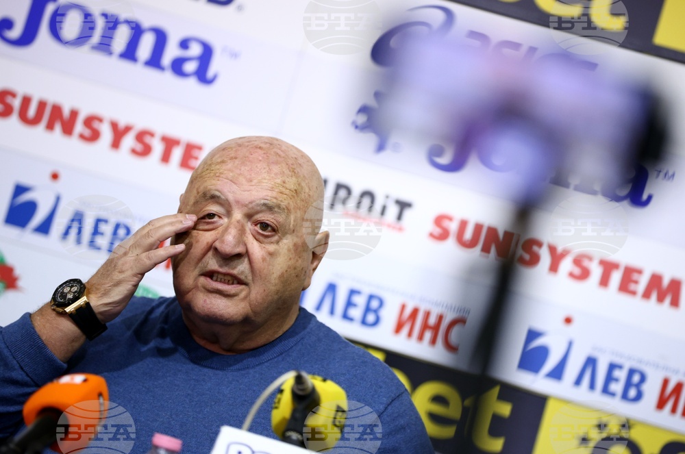 Венцeслав Стефанов - пресконференция - ПФК  „Славия“