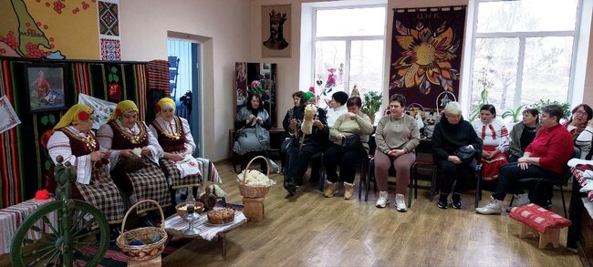 Лекция за обичая „седянка“ се състоя в Областния център на националните култури в град Рени, Украйна
