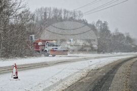 Царево - зима - пътна обстановка