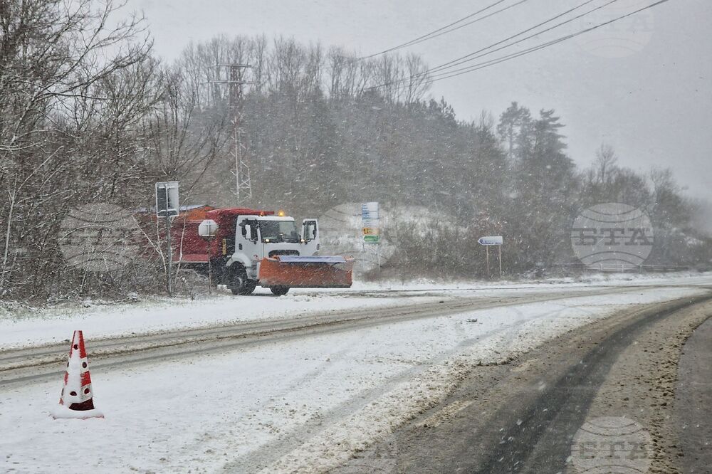 Царево - зима - пътна обстановка