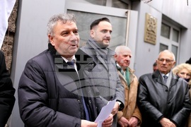 Университет за национално и световно стопанство (УНСС) - паметна плоча - откриване