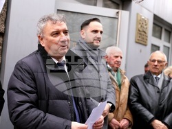 Университет за национално и световно стопанство (УНСС) - паметна плоча - откриване