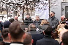 Университет за национално и световно стопанство (УНСС) - паметна плоча - откриване