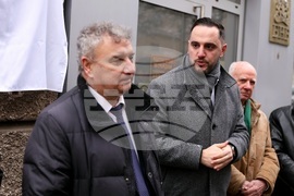 Университет за национално и световно стопанство (УНСС) - паметна плоча - откриване