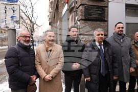 Университет за национално и световно стопанство (УНСС) - паметна плоча - откриване