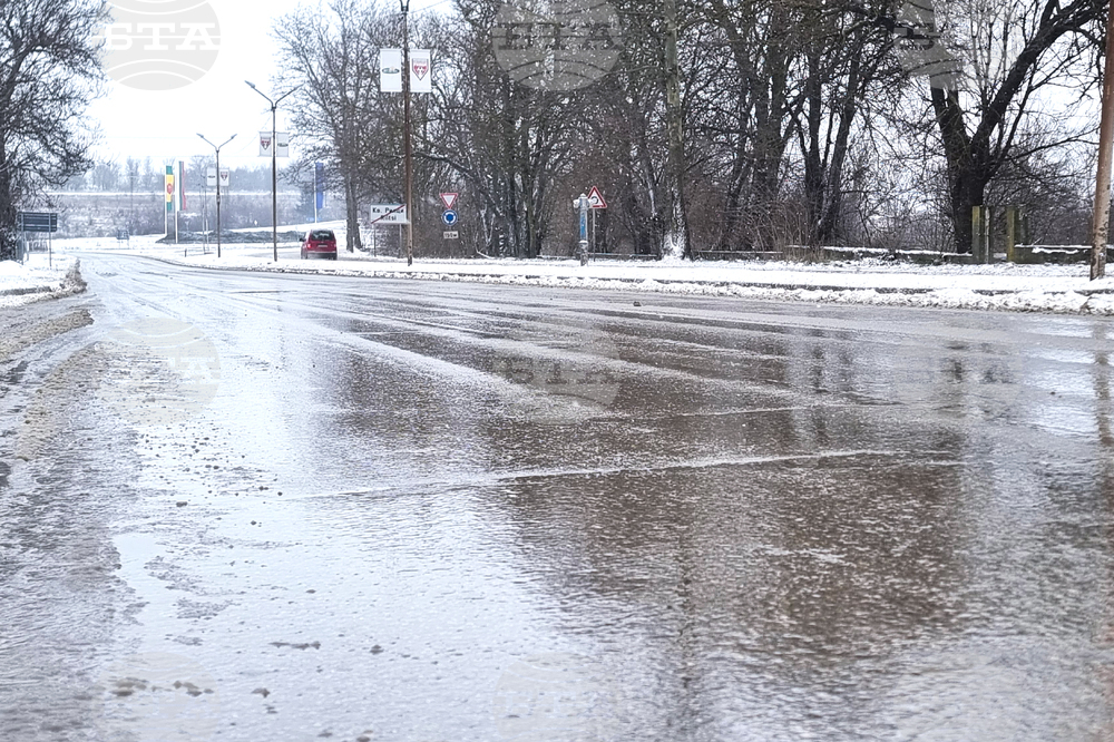 Добрич - зима - пътна обстановка