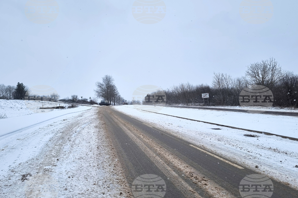 Добрич - зима - пътна обстановка