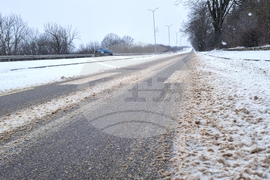 Добрич - зима - пътна обстановка