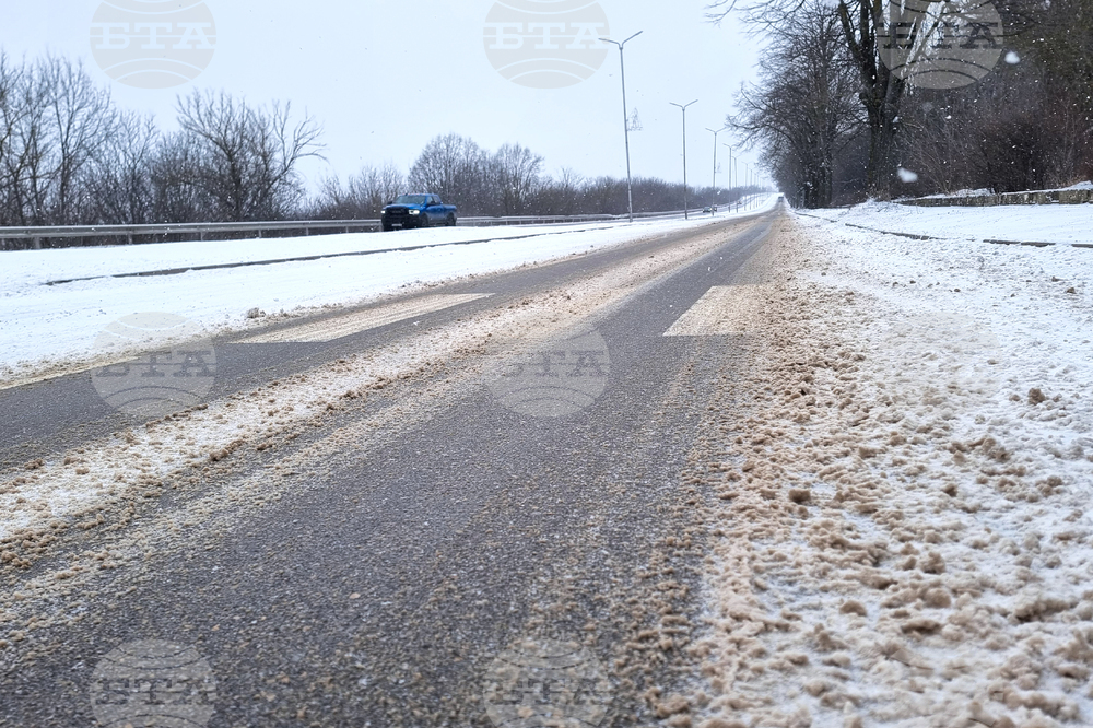 Добрич - зима - пътна обстановка