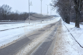Добрич - зима - пътна обстановка