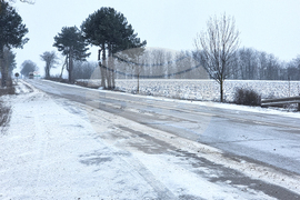 Добрич - зима - пътна обстановка