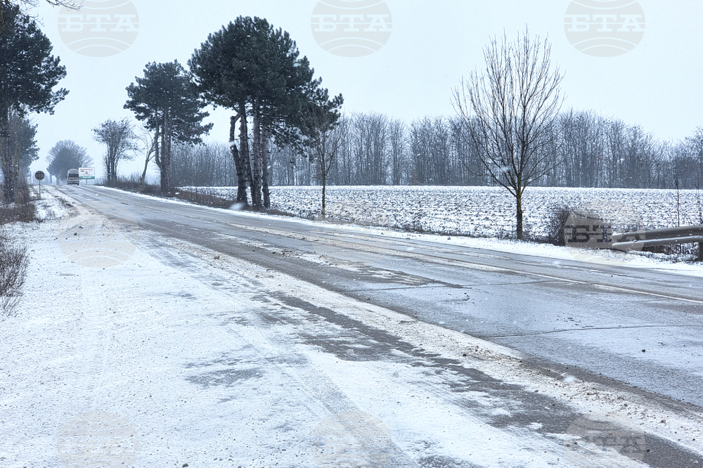 Добрич - зима - пътна обстановка