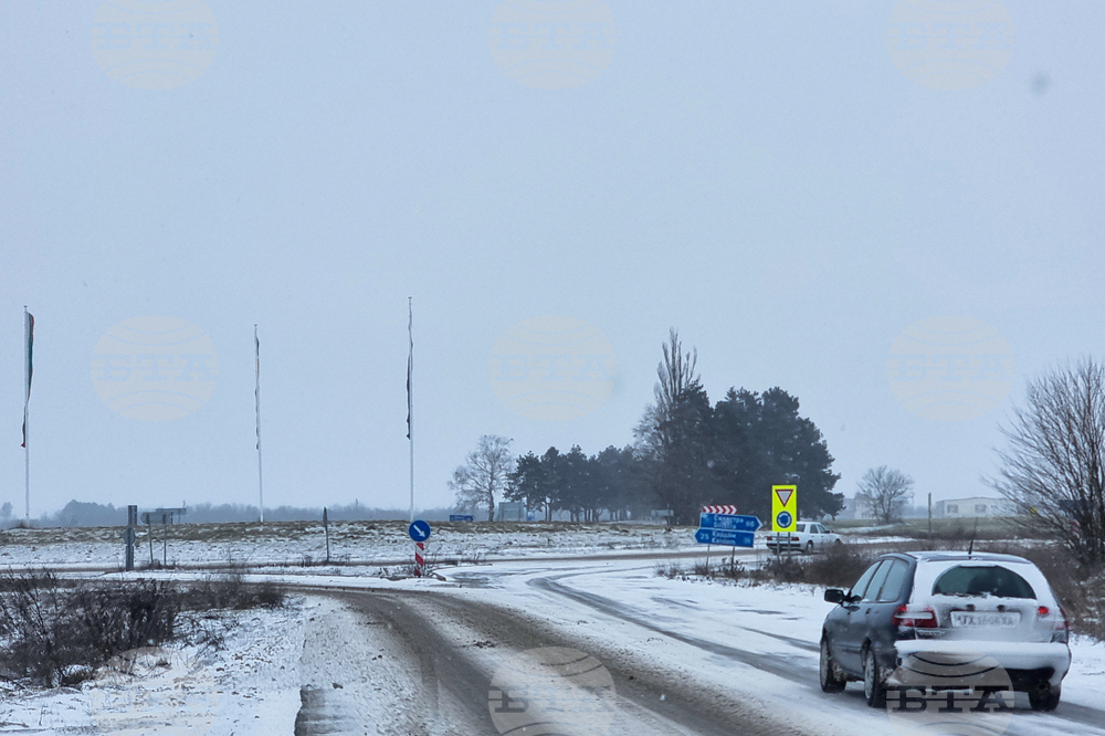 Добрич - зима - пътна обстановка