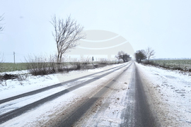 Добрич - зима - пътна обстановка