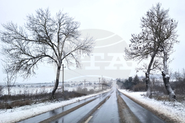 Добрич - зима - пътна обстановка