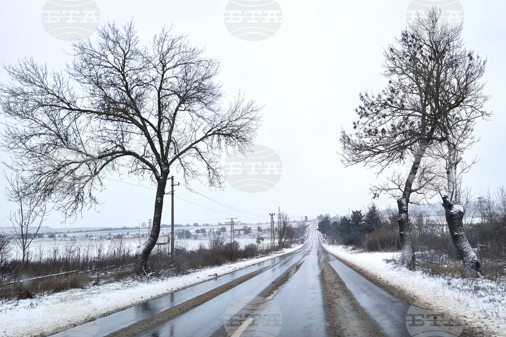 Добрич - зима - пътна обстановка