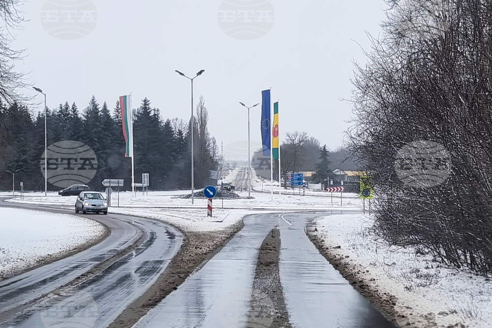 Добрич - зима - пътна обстановка