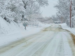 Варна - зима - пътища - обстановка