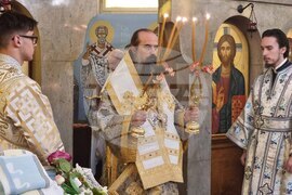 Земен - патриарх Даниил - патриаршеска света литургия 