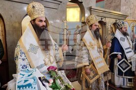 Земен - патриарх Даниил - патриаршеска света литургия 