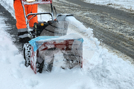 Русе - зима - сняг - обстановка