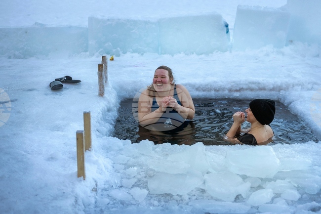 APTOPIX Lithuania Daily Life