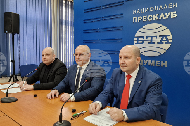 Национален пресклуб на БТА Шумен - ПП „Възраждане” - пресконференция