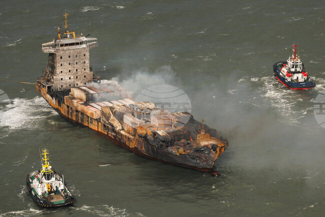 Britain Ship Collision