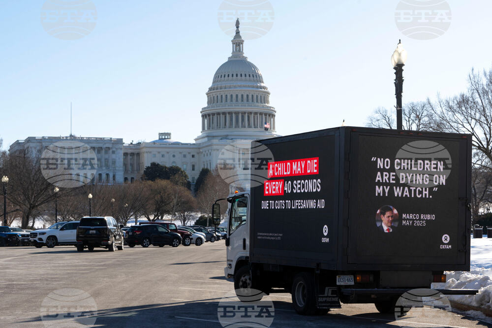 Oxfam America Mobile Billboard: One year of Trump's aid cuts