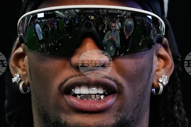 APTOPIX Pro Bowl Football