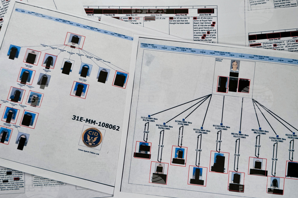Скандалите, свързани с разсекретените документи за връзките на Епстийн с популярни личности, продължават, пишат западните издания