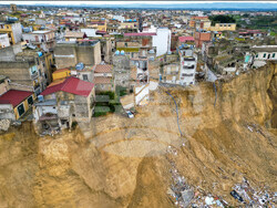 Italy Sicily Landslide