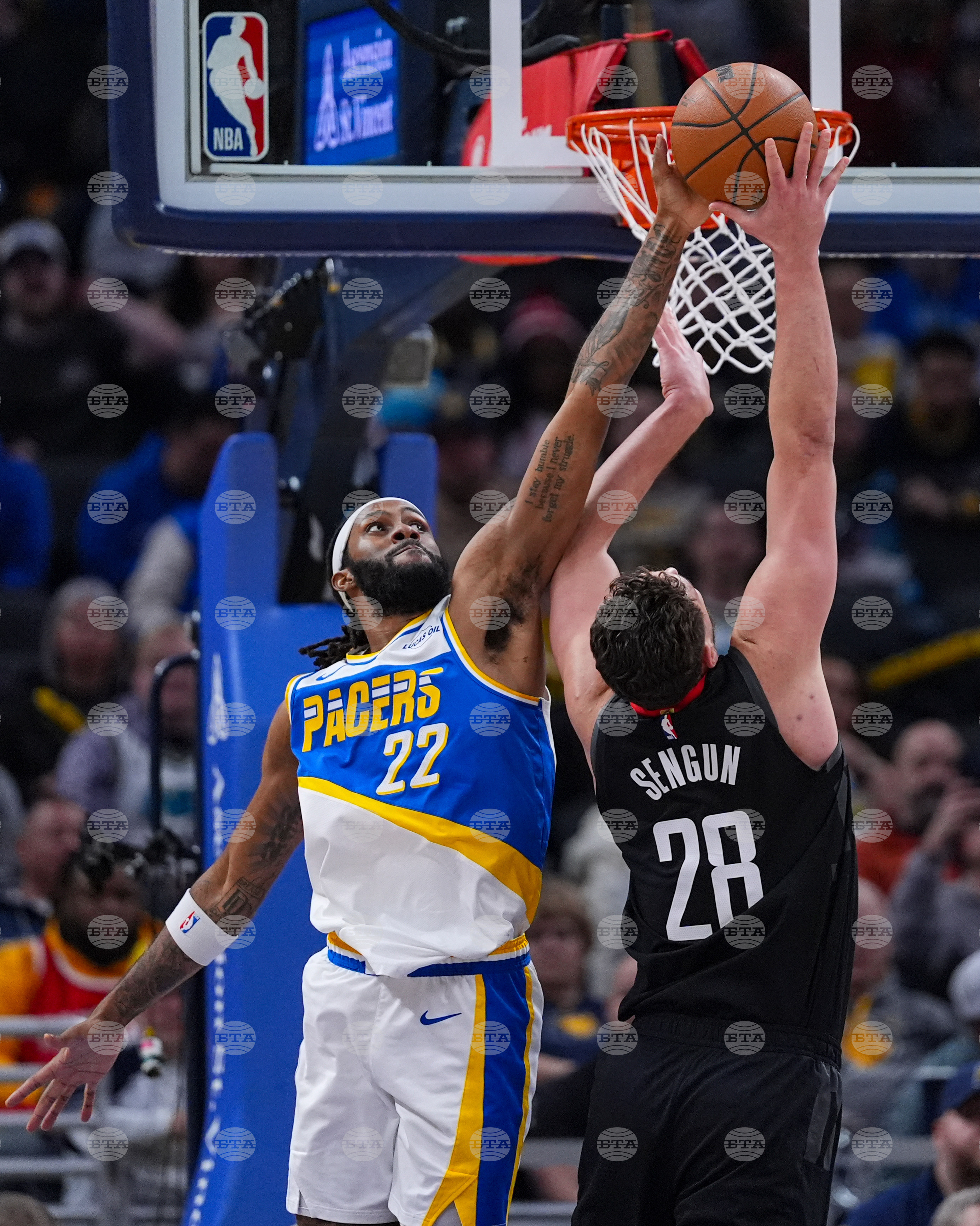 Rockets Pacers Basketball