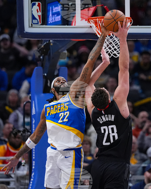 Rockets Pacers Basketball