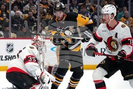 Senators Penguins Hockey