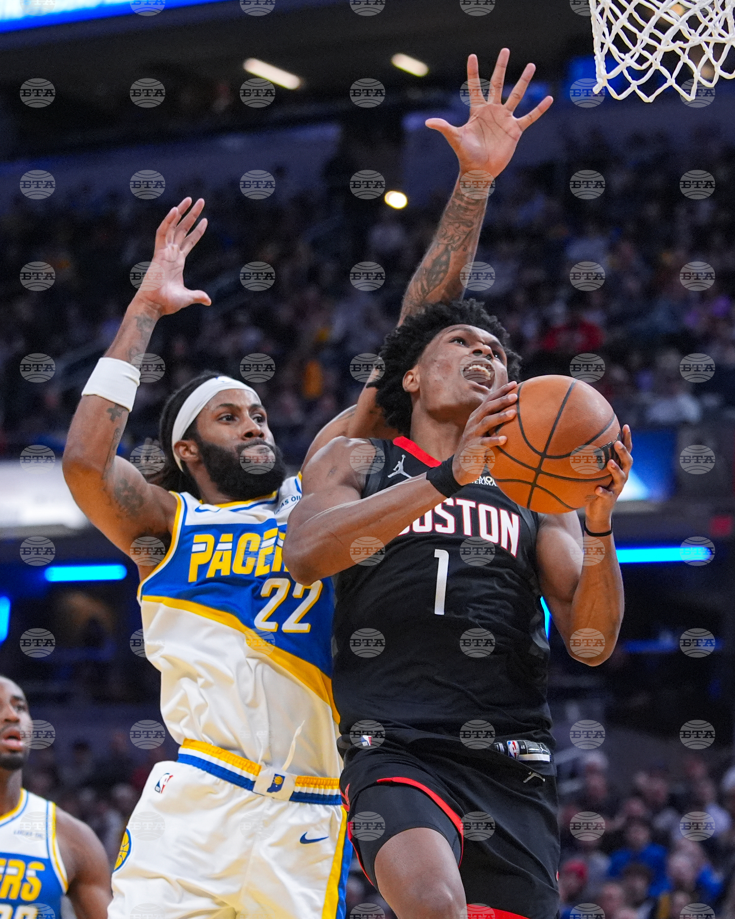 Rockets Pacers Basketball