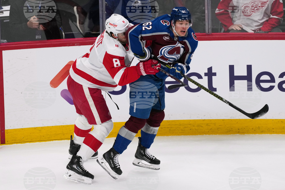 Red Wings Avalanche Hockey