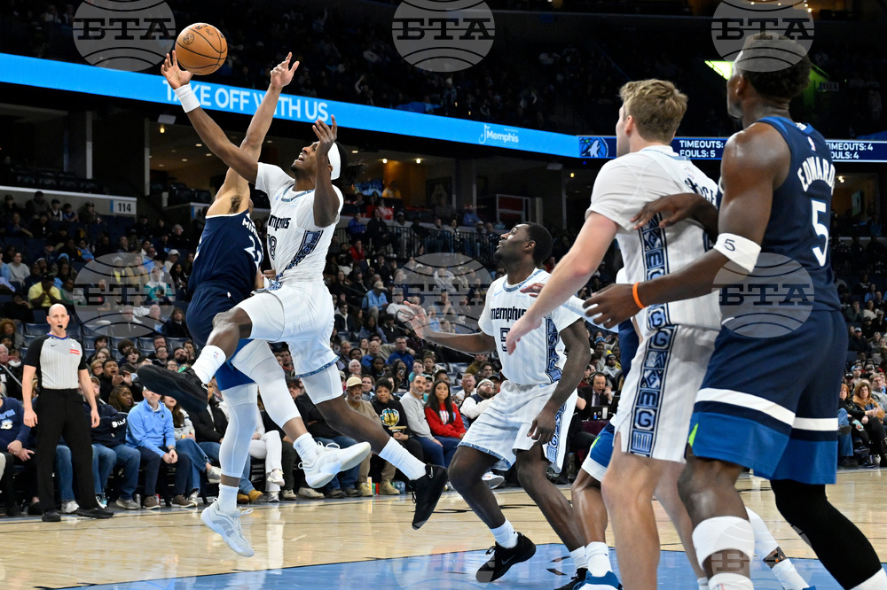 Timberwolves Grizzlies Basketball