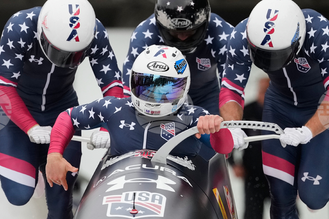 Olympics Bobsledding US Del Duca