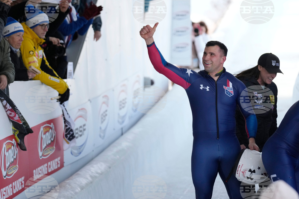 Olympics Bobsledding US Del Duca