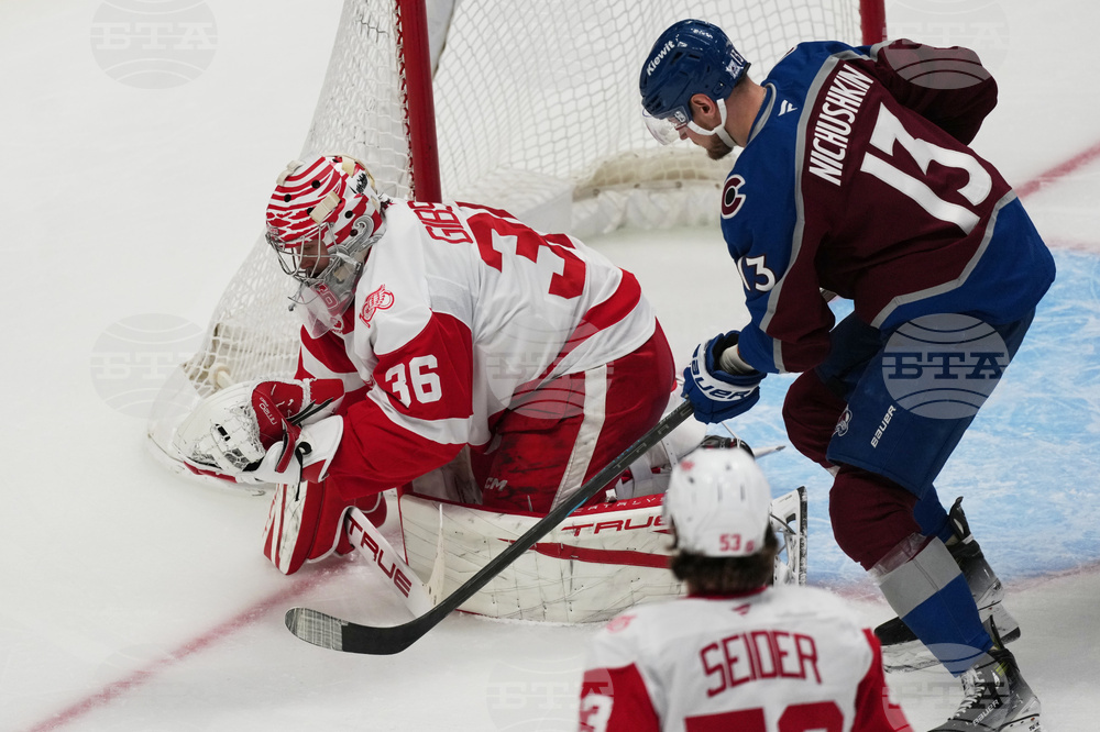 Red Wings Avalanche Hockey