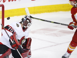 Senators Flames Hockey