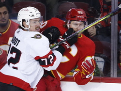 Senators Flames Hockey