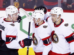 Senators Flames Hockey