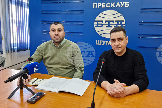 Национален пресклуб на БТА - Шумен - Огнян Исаев - Вергил Ибрям - доклад 