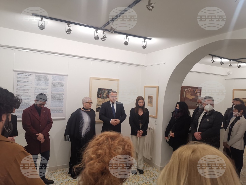 Изумителният портрет “Ахинора” на Иван Милев във вечния град събра ценители на изкуството в галерия „България“ в Рим