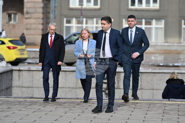 ПП-ДБ - президент - консултации - пристигане